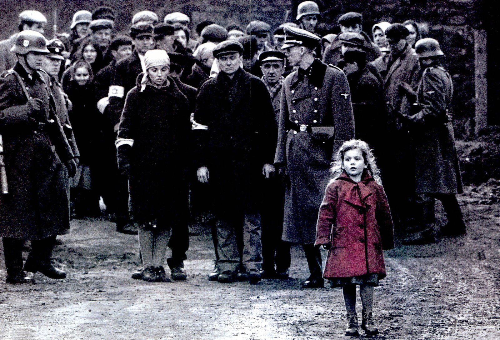 menina do casaco vermelho-a Lista de Schindler